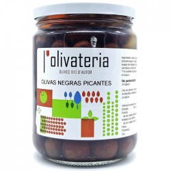 Olivas Negras Picantes 435gr