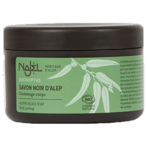 JABON NEGRO CUERPO ALEPPO 180 GR EUCALIPTUS