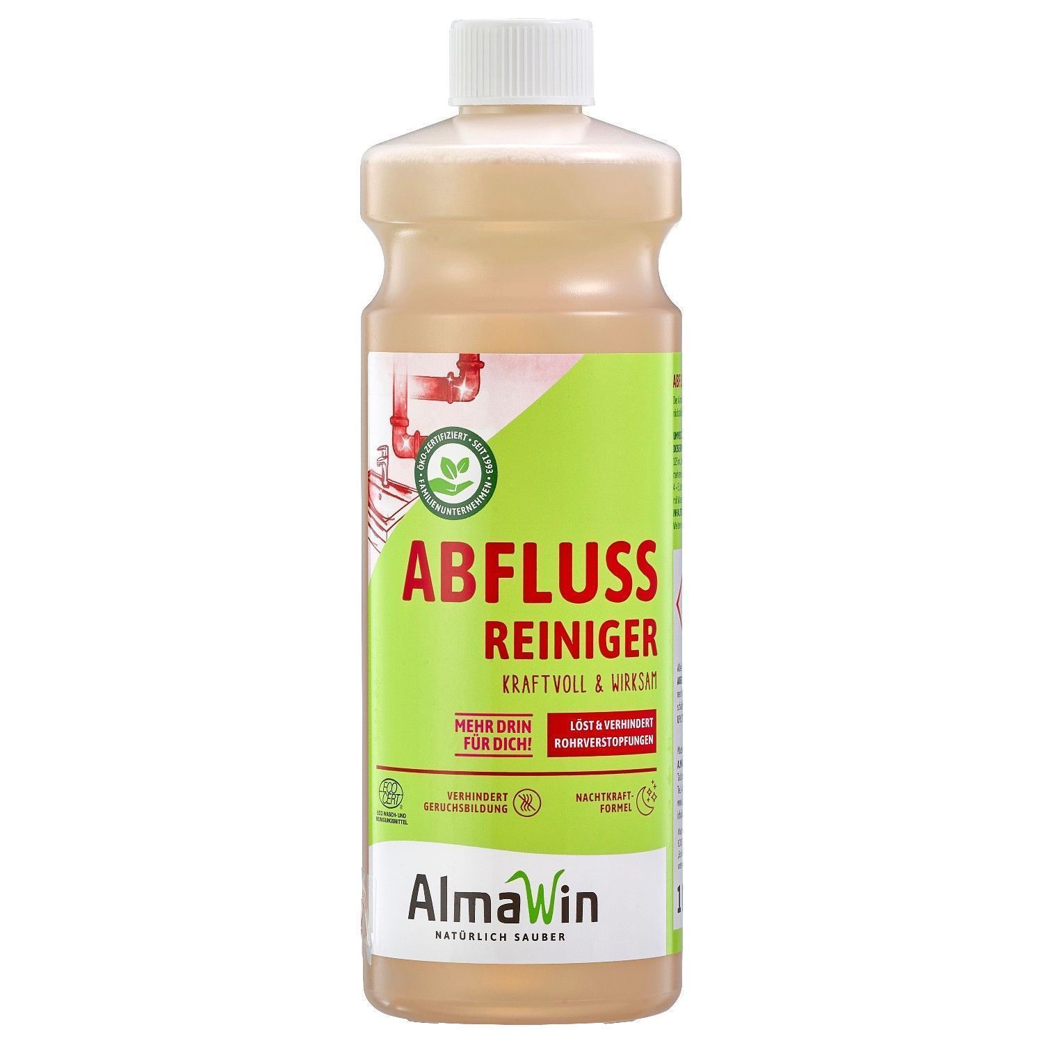 LIMPIA TUBERIAS Y DESAGUES ECO/VEGAN 1 L