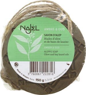 JABON ALEPO AMBAR Y OUD 150GR
