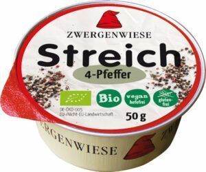 Paté vegetal 4 pimientas 50gr