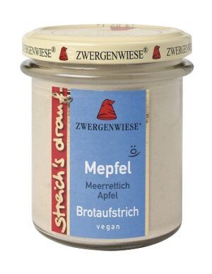 PATE VEGETAL RABANO PICANTE MANZANA 160GR