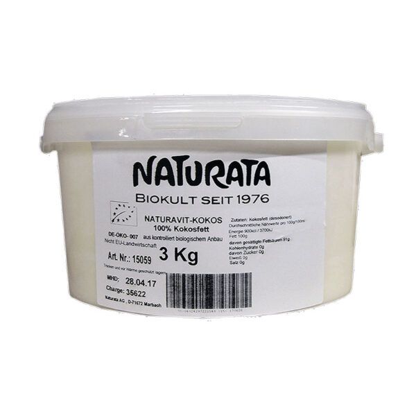 ACEITE DE COCO (DESODORIZADO) 3 KG FRITURAS