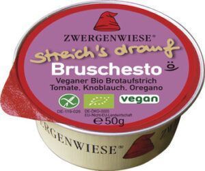 PATE VEGETAL  BRUSCHESTO ESTILO PESTO 50GR