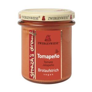 PATE VEGETAL TOMATE JALAPE&Ntilde;O 160GR