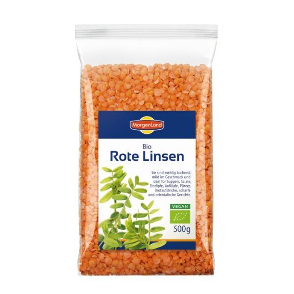 LENTEJAS ROJAS 500 GR