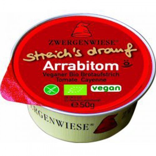 PATÉ VEGETAL ARABIATA TOMATE CAYENA 50GR