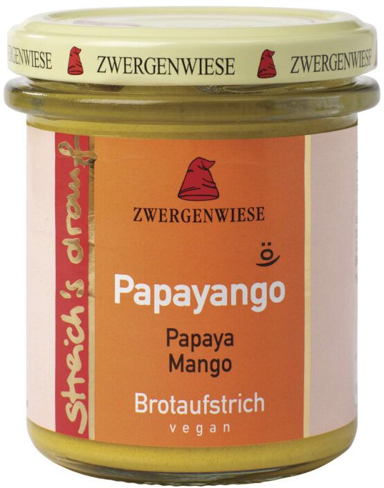 PATE VEGETAL PAPAYA MANGO 160GR