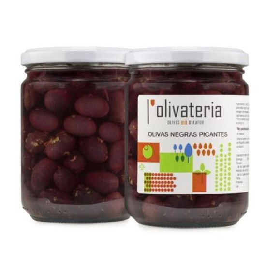 OLIVAS NEGRAS PICANTES 435GR