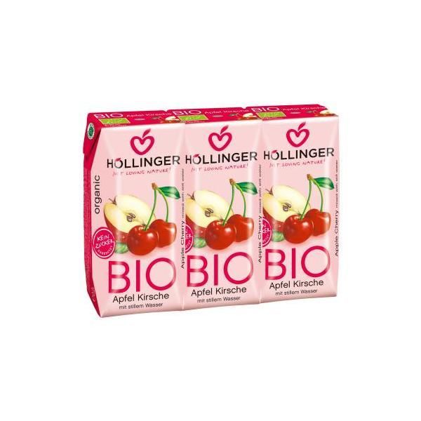 ZUMO MANZANA CEREZA BIO BRICK 3X200ML
