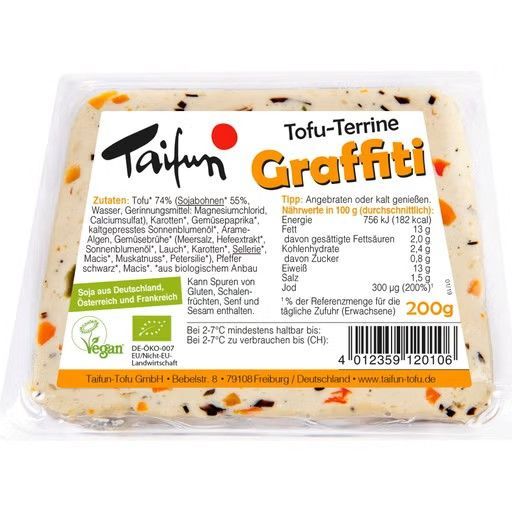 TOFU-TARRINA GRAFFITI 200GR