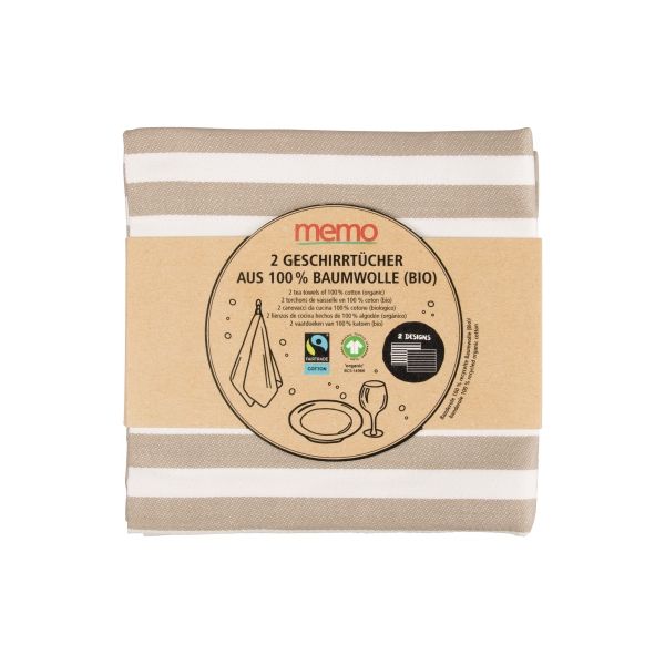 PA&Ntilde;OS DE COCINA DE ALGOD&Oacute;N ORG&Aacute;NICO 50X70 2U.