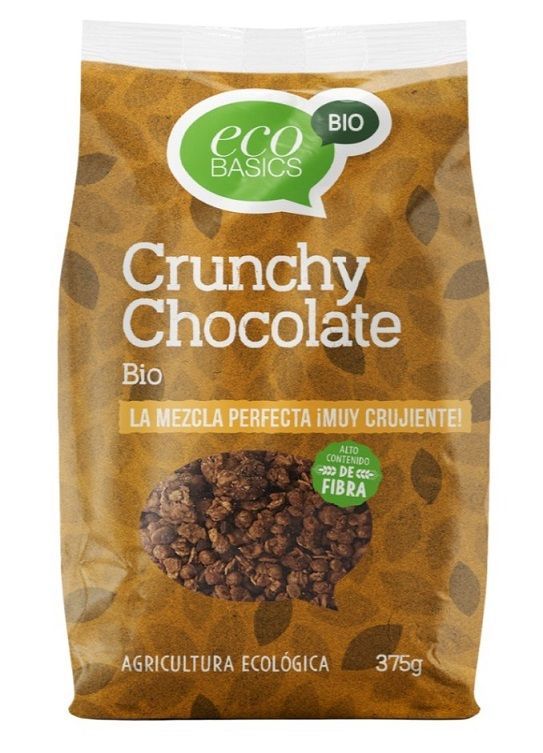 CRUNCHY DE  CHOCOLATE BIO 375GR