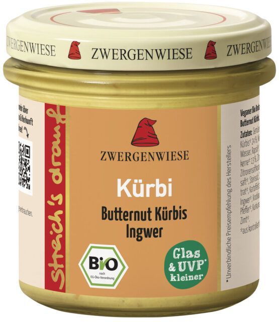 PATE KURBI CALABAZA JENGIBRE 135GR