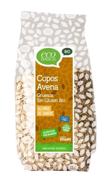 COPOS AVENA GRUESOS SIN GLUTEN BIO 500GR