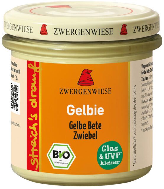 PATE VEGETAL REMOLACHA CEBOLLA  GELBIE 135GR