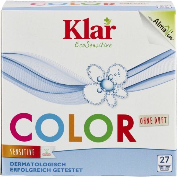 DETERGENTE COLOR POLVO 27 LAVADOS KLAR