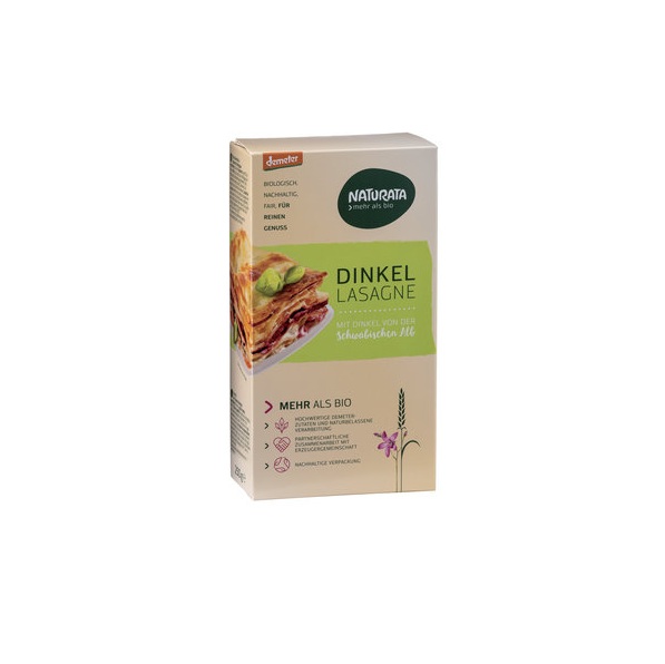 PLACAS DE LASA&Ntilde;A ESPELTA SEMI INTEGRAL 250GR